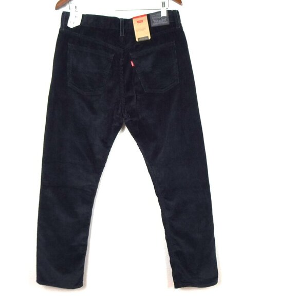 Levi's Corduroy Mom Jeans Women's Size 32x30 Black Cords High Rise - Picture 5 of 12